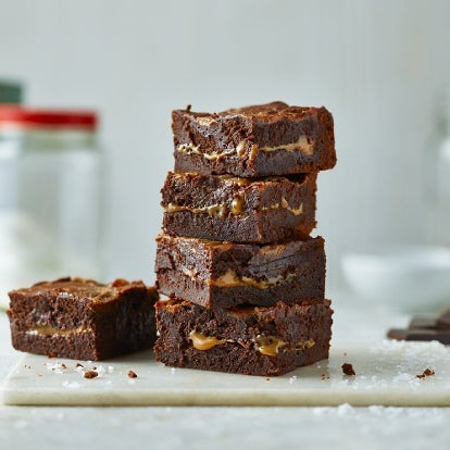 Caramel deals brownie recipe